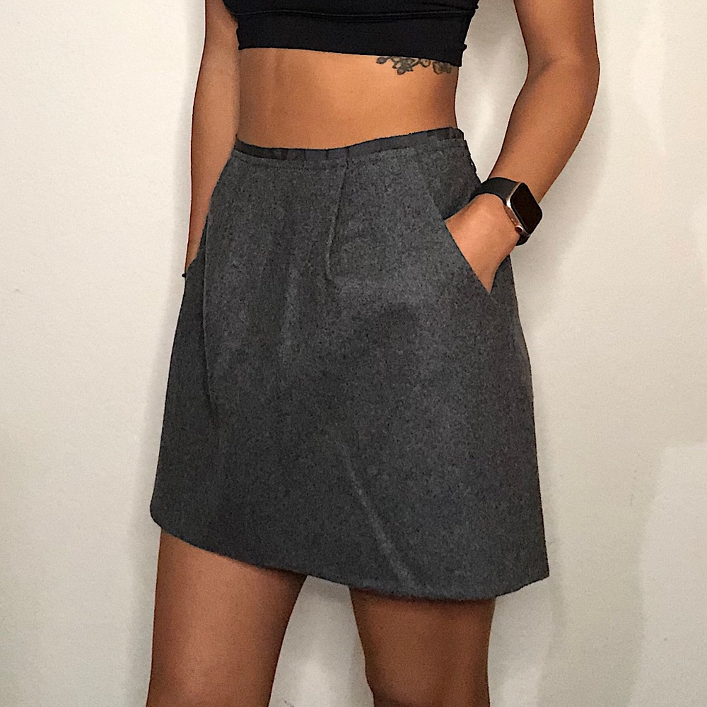 wool skirt from J. Crew